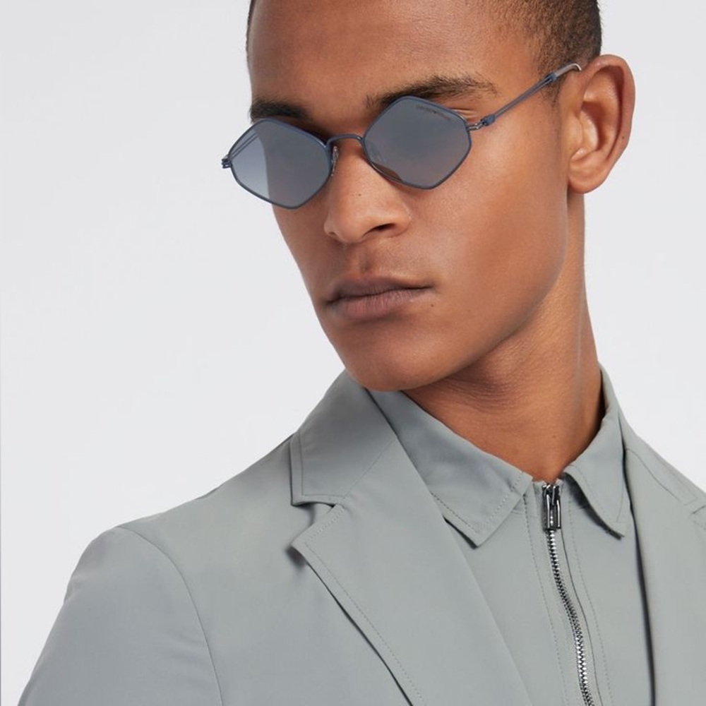 Emporio Armani Blue Sunglasses